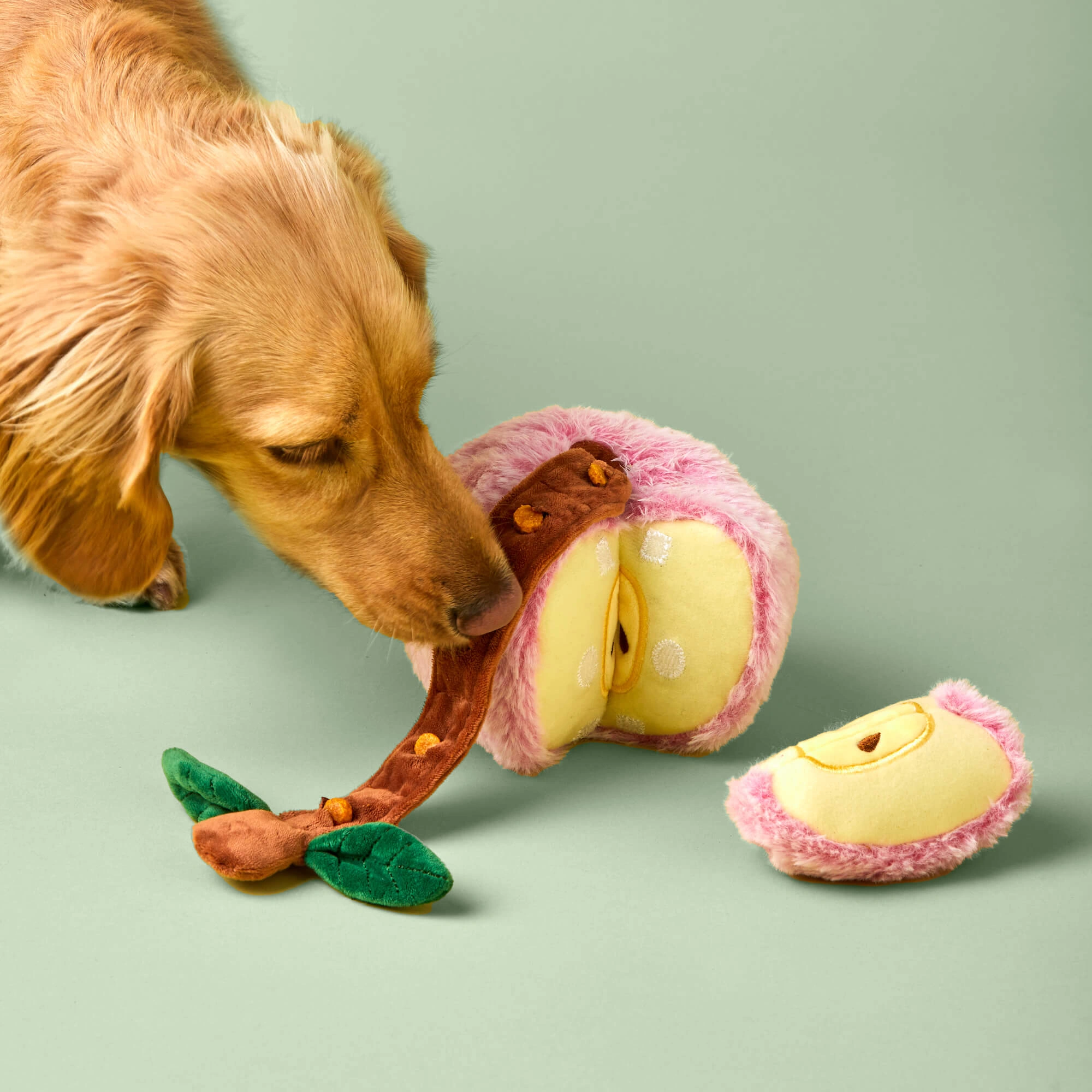 Apple's Snuffle Sensation: Unleash Your Pup's Inner Detective with Interactive Fun & Treats!